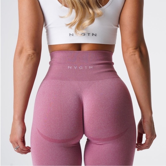 NVGTN pink contour leggings - Picture 4 of 9